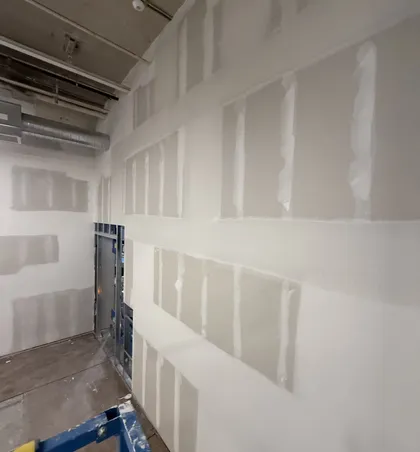 commercial drywall taping and finishing