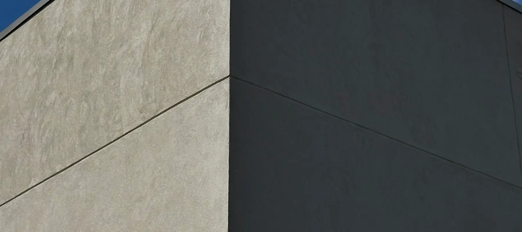 Exterior stucco installation on a South Shore building