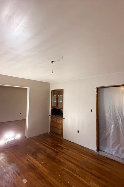 modern drywall fireplace surround