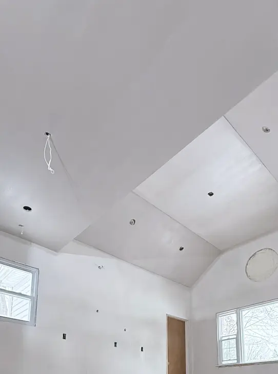 professional plastering wall finish