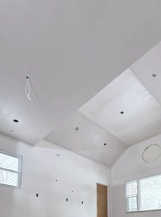 professional plastering wall finish