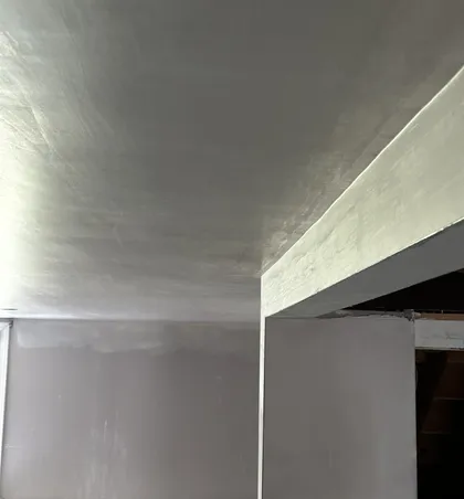 plaster ceiling soffit corner detail